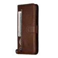 thumbnail image 2 of Estuche de Cuero PU con Cierre para Samsung Galaxy S20 5G , Funda Protectora con Billetera y Correa, 2 of 5