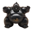 thumbnail image 3 of Figura de luchador de sumo, adorno para mascota de té, detalles realistas, coleccionable decorativo 24 x 16 x 235 cm, 3 of 9