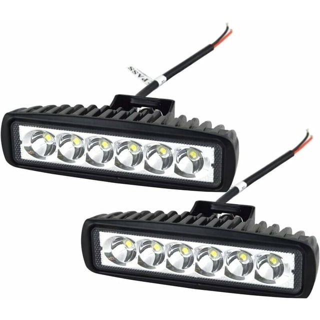 Boîtier en Aluminium, Spot Beam LED Lumière de Travail pour Véhicules Tout-Terrain Offre une Protection Imperméable Inégalée et Support de Montage Réglable pour Vos Aventures