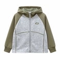 thumbnail image 6 of ITSAME Boys Zip Up Hoodie (2-12) Long Sleeve Color Block Outdoor Casual Hooded Sweatshirt with Pockets Size 9, 6 of 6