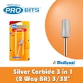 thumbnail image 3 of Silver Carbide 3 in 1 (2 Way Bit) Fine -CC20F- Four Pack | CC20F-4PK, 3 of 3
