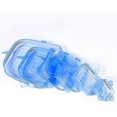 thumbnail image 1 of Stretchable Silicone Lids, 6 Pack Silicone Lids, Stretchable, Square Reusable, 1 of 5