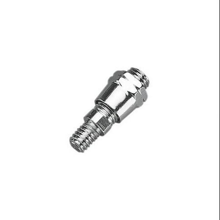 Drag Specialties Chrome Left-Hand Thread Yamaha Mirror Adapter (DS-302149)