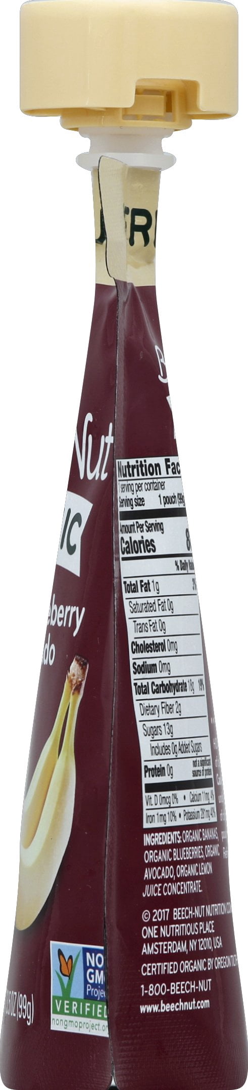 beechnut banana blueberry avocado