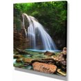 thumbnail image 2 of Djur Djur Waterfall - Landscape Photography Canvas Art Print, 2 of 3