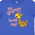 thumbnail image 4 of Inktastic My Grampy Loves me- cute giraffe Boys or Girls Baby T-Shirt, 4 of 5