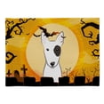thumbnail image 1 of Caroline's Treasures BB1767PLMT - Mantel individual de tela para Halloween Bull Terrier, multicolor Caroline's Treasures BB1767PLMT, 1 of 1