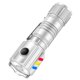 thumbnail image 2 of Xihbxyly Linterna para Exteriores, Base Magnética, 5 Modos de Iluminación, Recargable, Resistente Al Agua, de Aleación de Aluminio, Multiusos para Trabajo, Camping y Emergencias, Tamaño Compacto (10,, 2 of 6