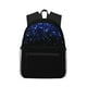 thumbnail image 1 of Easygdp Black Blue Glitter Sparkles Mochila Casual para Portátil, Mochila para Escuela, Viajes, Negocios, 1 of 6