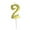 B, variant on Clearance 2026 Birthday Number Candle 3D Shape Birthday Candle Decoration Birthday Cake Candle