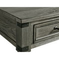 thumbnail image 4 of Intercon Furniture Foundry 24" Transitional Wood Veneer End Table in Pewter, 4 of 4