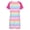 Hot Pink, variant on Children Special Needs Adaptive Clothing Cute Printed Short Sleeve Zipper Back Anti-Strip Jumpsuit Lavender 6