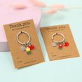 thumbnail image 4 of 4-pack Inspirational Teacher Appreciation Keychain - Thank You Gift for Educators, Mentor Present, Christmas, Teacher Day, Silver Tone, 4 of 6