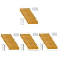 thumbnail image 4 of 4 Pieces Clear Shelf Dividers Removable Labels for Storage Bins Bookshelf, 4 of 8
