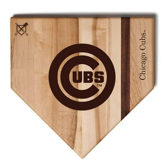 Baseball BBQ Chicago Cubs 17'' x 17'' Home Plate Cutting Board