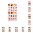 thumbnail image 2 of Juego de puntas de uñas artificiales Minnieouse Pre-pegamento para niños PNT-16-18 10Conjunto, 2 of 6