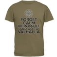 thumbnail image 1 of Forget Calm Die and Go To Valhalla Mens T Shirt, 1 of 1