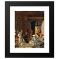 thumbnail image 2 of John Frederick Lewis 20x24 Black Modern Framed Museum Art Print Titled - And the Prayer of Faith Shall Save the Sick, 2 of 5