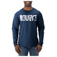 thumbnail image 2 of Wild Bobby Believe Bigfoot Aliens Men Long Sleeve Shirt, 2 of 6
