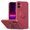 Hawthornred, variant on For iPhone 12 Mini Case, Slim Silicone | 360° Ring Holder Kickstand | Support Car Mount | Soft Gel Rubber Hybrid Bumper For iPhone 12 Mini Phone Cover for Girls Women,Purple