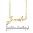 thumbnail image 4 of Personalized Script Name Necklace, 4 of 4