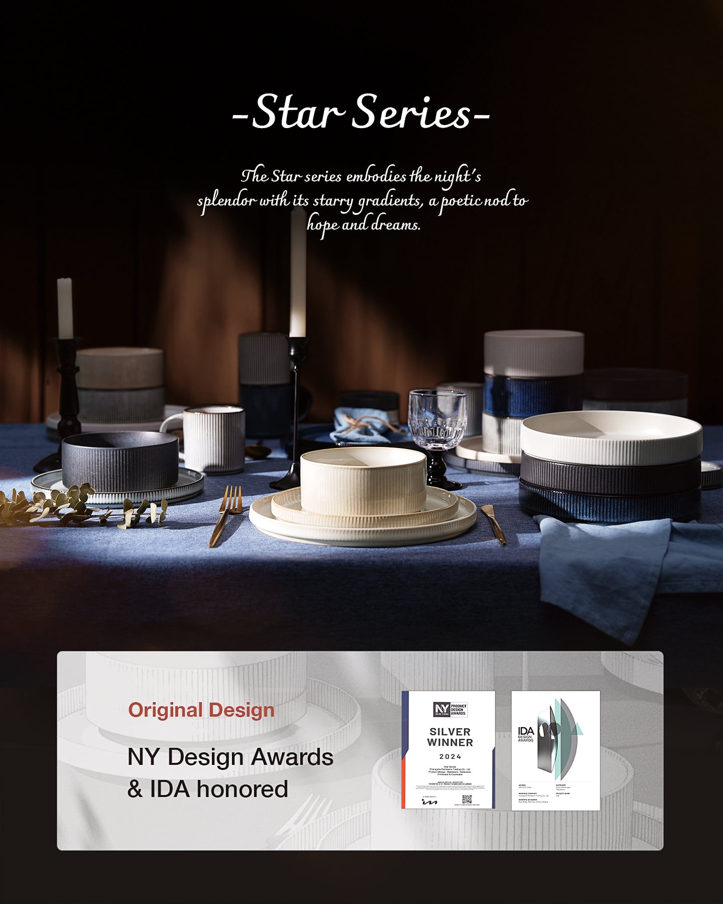 Star Pasta Bowl Set - Thumbnail 2