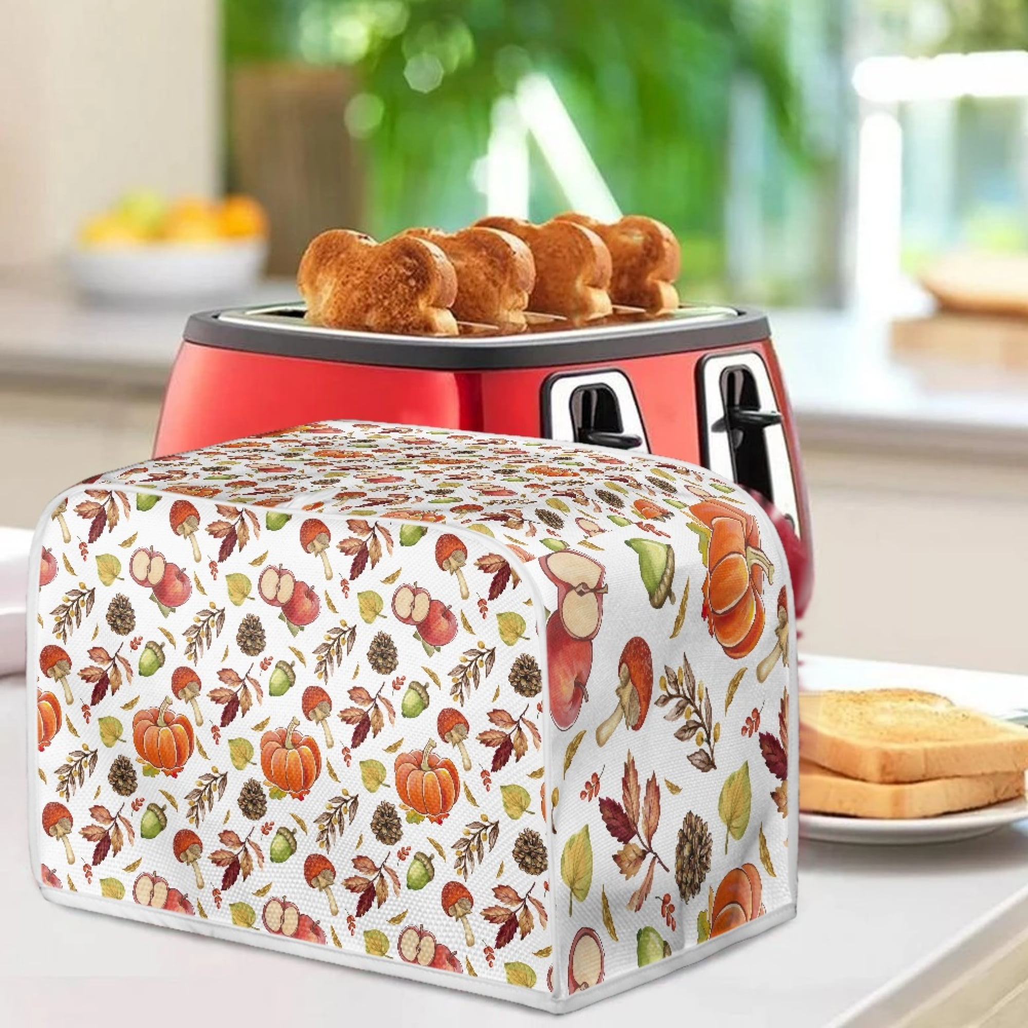 Toaster Dust Cover for Kitchen 2 Slice, Happy Valentine's Day Love Red  Heart Pattern Bread Maker Covers Toasters for Fingerprint Protector  Washable Small Appliance Covers Accessories (12x7.5x8in) - Yahoo Shopping