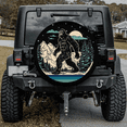 thumbnail image 2 of Lotusprinthandmade Bigfoot Funny Bigfoot Lover Spare Tire Cover Without Backup Camera Hole 6 Sizes (29 in.), 2 of 7
