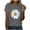 Gray Summer Tops for Women_0, variant on HAPIMO Women' Plus Size Elegant Blouses Crew Neck Tees Flower Graphic Bsaic Tees Casual Loose Summer Tops for Women Fashion Clothes Dressy Tunic Beige M
