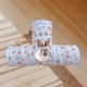 thumbnail image 4 of Túnel para gatos con pelota, divertido juguete interactivo en forma de T para interiores., 4 of 9