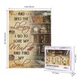 thumbnail image 4 of And Into The Library I Go To Lose My Mind And Find My Soul Poster,Jigsaw Puzzle 1000 Puzzle Pieces,Puzzle Enthusiasts, 4 of 7