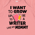 thumbnail image 4 of Inktastic I Want To Grow Up To Be A Writer Like My Mommy Boys or Girls Baby Bodysuit, 4 of 5