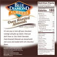 Blue Diamond Almonds, Dark Chocolate Cocoa Dusted Almonds, 100 calorie