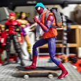 thumbnail image 4 of 1/12 Hombres Soldado Spider Niños Chaleco Chaqueta Pantalones Universo Paralelo Miles Peter Parker Conjunto de Ropa para Figura de Acción de 6 Pulgadas Decoración, 4 of 5