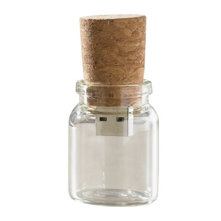 Family News In A Bottle - USB Flash Drive In The