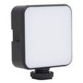 thumbnail image 1 of Iluminación de Fotografía Portátil, Luz de video LED de PlásTiCO de 6W 2500 A 9000K CON 3 SOPORTES DE ZAPATOS FRÍOS PARA TRANSMISION EN VIVO, 1 of 7