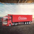 thumbnail image 2 of Camion à Rétrofriction à l'Échelle 1:48 en Alliage Mini Voiture pour Enfants Jouets à Tirer pour Garçons Cadeau pour Enfants Rouge, 2 of 4