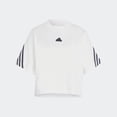 thumbnail image 5 of adidas Women's Future Icon Three Stripes T-Shirt, White, Small, 5 of 8