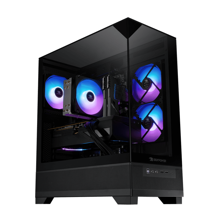iBUYPOWER ESA7R77XT01 Gaming PC Desktop - AMD Ryzen 7 8700F