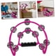 thumbnail image 3 of Crescent Moon Tambourine Hand Percussion Instrument Music Party Tambourine, 3 of 5