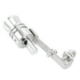 thumbnail image 6 of 2pcs L Size Silver Tone Universal Turbo Sound Whistle Muffler Exhaust Pipe Car Roar Maker, 6 of 6
