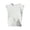 White, variant on Kids Tshirt Sleeveless Crew Neck Girls White Shirt Basic Plain Girls T Shirt 3-4 Years