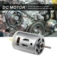 thumbnail image 2 of Sywqhk RS-385 Micro motor de CC de alta velocidad Motor de engranajes de acero inoxidable y metal cepillado Sywqhk Para estrenar, 2 of 5