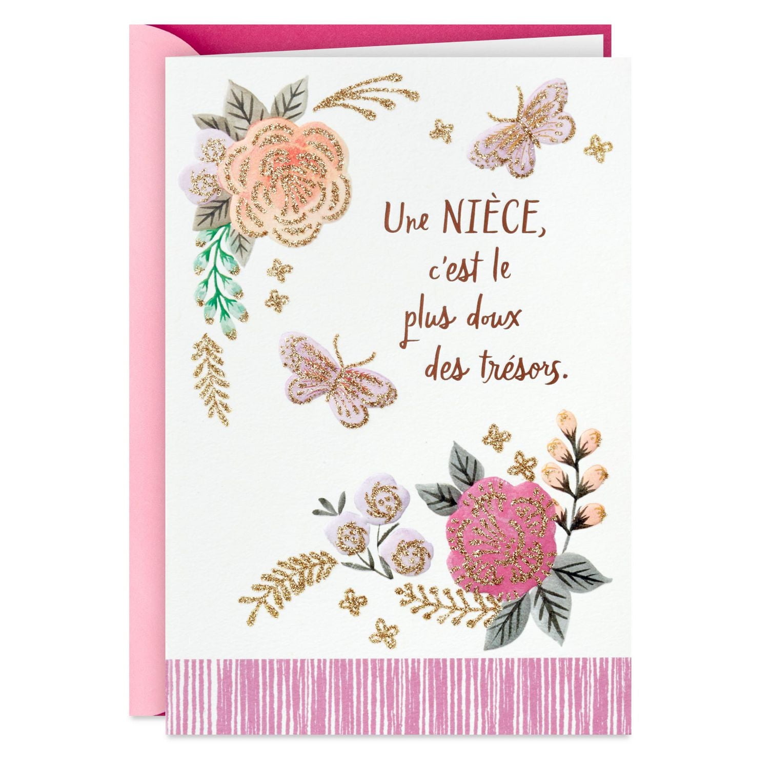 Hallmark Grande Carte D'anniversaire Pour Nièce – Motif