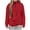 Red, variant on CFXNMZGR Dog Pouch Hoodie for Women Kangaroo Pocket Cat Pouch Sweatshirts Pet Carrier Lightweight Pullover Tops (Khaki,M)