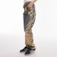 thumbnail image 3 of Pantalones vaqueros rectos casuales ajustados con bolsillos con cremallera y color bronce de color sólido de otoño para mujer de Europa y América, 3 of 6