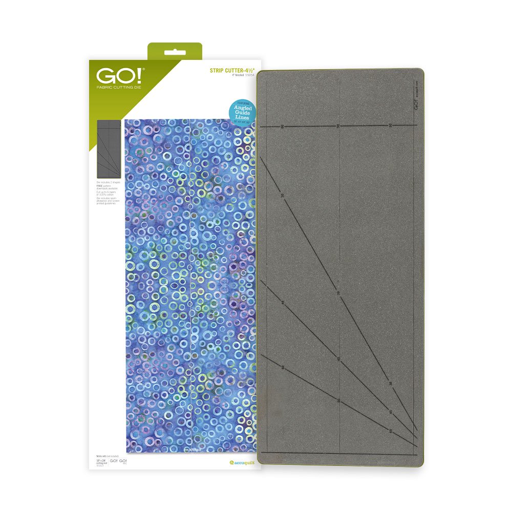 AccuQuilt GO! Strip Cutter41/2" (4" Finished) Fabric Cutting Die