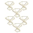 thumbnail image 1 of 6 soportes geométricos para plantas de aire, de metal, para decoración Himmeli, para tillandsia, 1 of 4