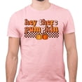 thumbnail image 2 of Retro Hey There Pumpkin Shirt Unisex Large Pink, 2 of 5