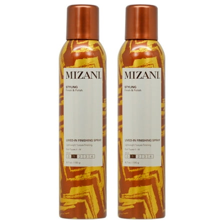 Mizani Lived In Finishing Hairspray 6.7Oz "Pack Of 2"